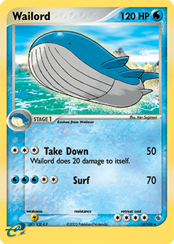 Wailord #14 from Ruby & Sapphire