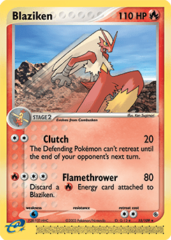 Blaziken #15 from Ruby & Sapphire