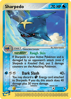 Sharpedo #22 from Ruby & Sapphire