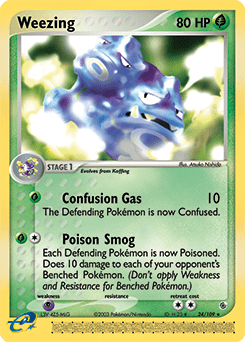Weezing #24 from Ruby & Sapphire