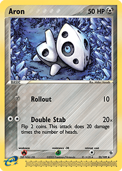 Aron #25 from Ruby & Sapphire