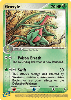 Grovyle #31 from Ruby & Sapphire