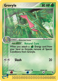 Grovyle #32 from Ruby & Sapphire