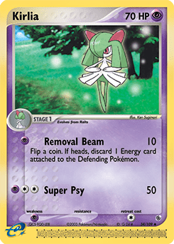 Kirlia #34 from Ruby & Sapphire