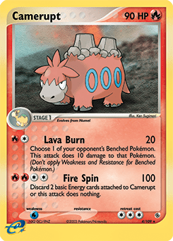 Camerupt #4 from Ruby & Sapphire