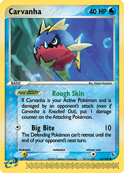 Carvanha #51 from Ruby & Sapphire