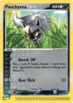 Poochyena #64 from Ruby & Sapphire