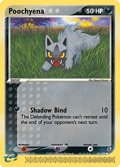 Poochyena #65 from Ruby & Sapphire