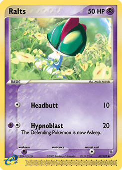 Ralts #67 from Ruby & Sapphire