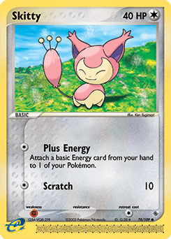 Skitty #70 from Ruby & Sapphire