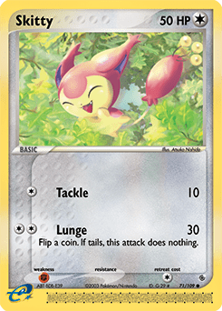 Skitty #71 from Ruby & Sapphire