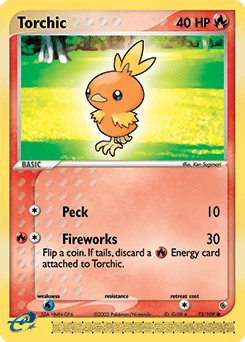 Torchic #73 from Ruby & Sapphire