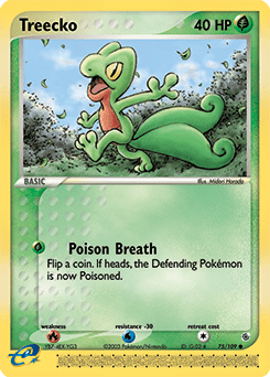 Treecko #75 from Ruby & Sapphire