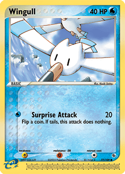 Wingull #77 from Ruby & Sapphire