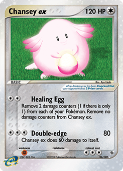 Chansey ex #96 by Ryo Ueda
