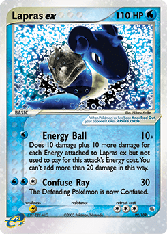 Lapras ex #99 from Ruby & Sapphire