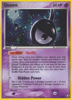 Unown #! from Unseen Forces