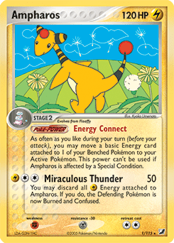 Ampharos #1 from Unseen Forces