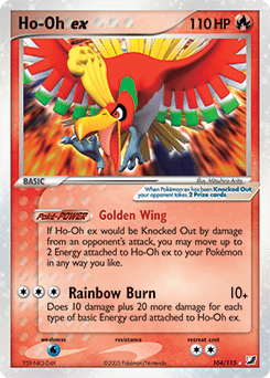 Ho-Oh ex #104 from Unseen Forces