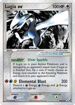 Lugia ex #105 from Unseen Forces