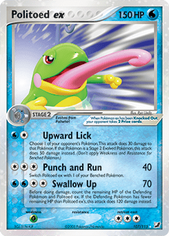 Politoed ex #107 from Unseen Forces