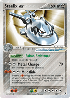 Steelix ex #109 from Unseen Forces
