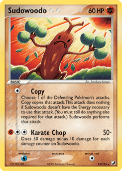 Sudowoodo #15 from Unseen Forces