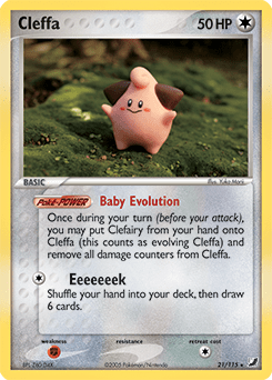 Cleffa #21 from Unseen Forces