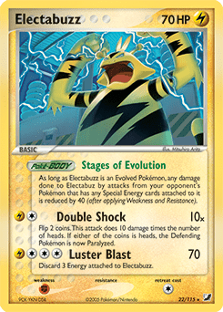 Electabuzz #22 from Unseen Forces