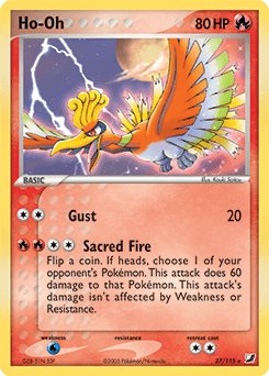 Ho-Oh #27 from Unseen Forces