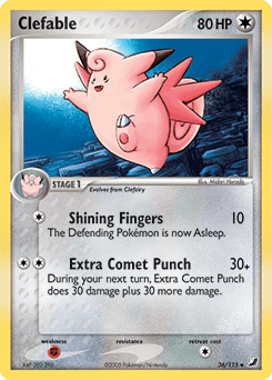Clefable #36 from Unseen Forces