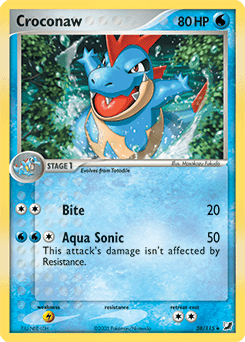 Croconaw #38 from Unseen Forces