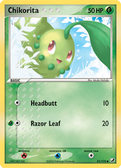 Chikorita #51 from Unseen Forces