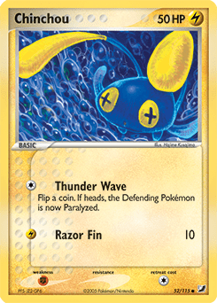 Chinchou #52 from Unseen Forces