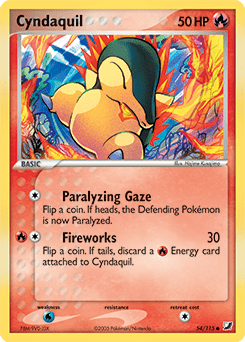 Cyndaquil #54 from Unseen Forces