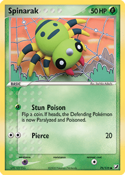 Spinarak #75 from Unseen Forces