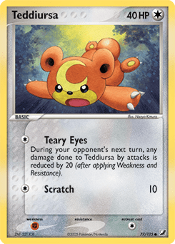 Teddiursa #77 from Unseen Forces