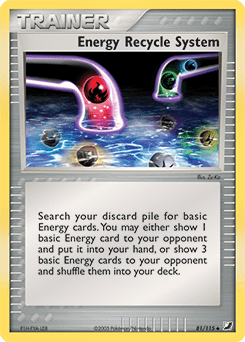 Energy Recycle System #81 from Unseen Forces