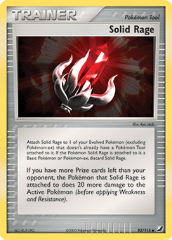 Solid Rage #92 from Unseen Forces