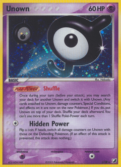 Unown #J from Unseen Forces