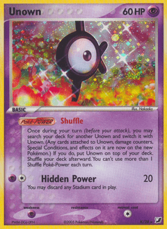 Unown #K from Unseen Forces
