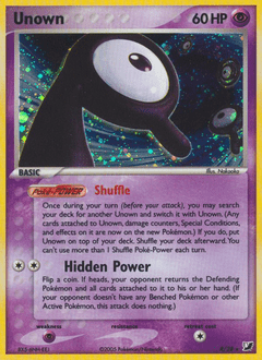 Unown #R from Unseen Forces