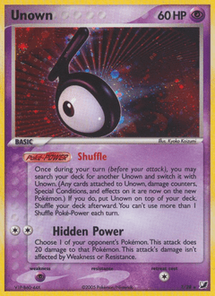 Unown #T from Unseen Forces