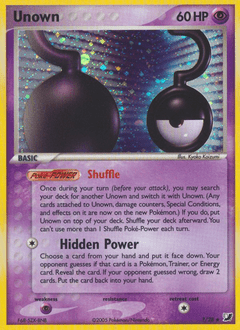 Unown #? from Unseen Forces