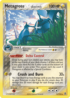 Metagross δ #11 from Delta Species