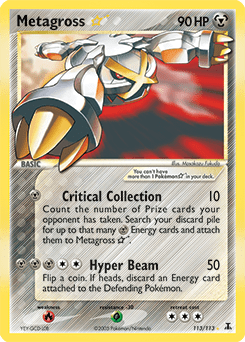 Metagross Star #113 from Delta Species