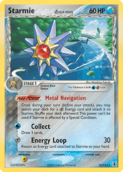 Starmie δ #15 from Delta Species