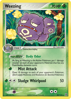Weezing #33 from Delta Species