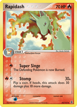 Rapidash #52 from Delta Species
