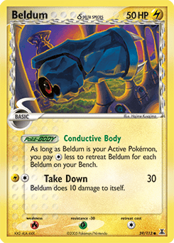 Beldum δ #59 from Delta Species